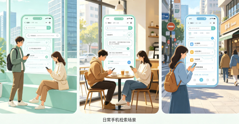 内江普通人日常手机使用场景拆解：GEO 与 AI 优化如何改变信息检索体验
