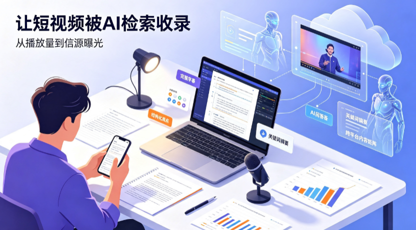 内江短视频创作者新必修课：吃透 GEO 优化，让抖音内容被豆包、DeepSeek、元宝智能体收录